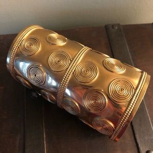 Gold plated Arm or Wrist Cuff